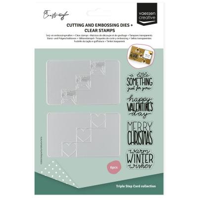 Vaessen Creative Stamp & Dies - Winter & Valentinstag